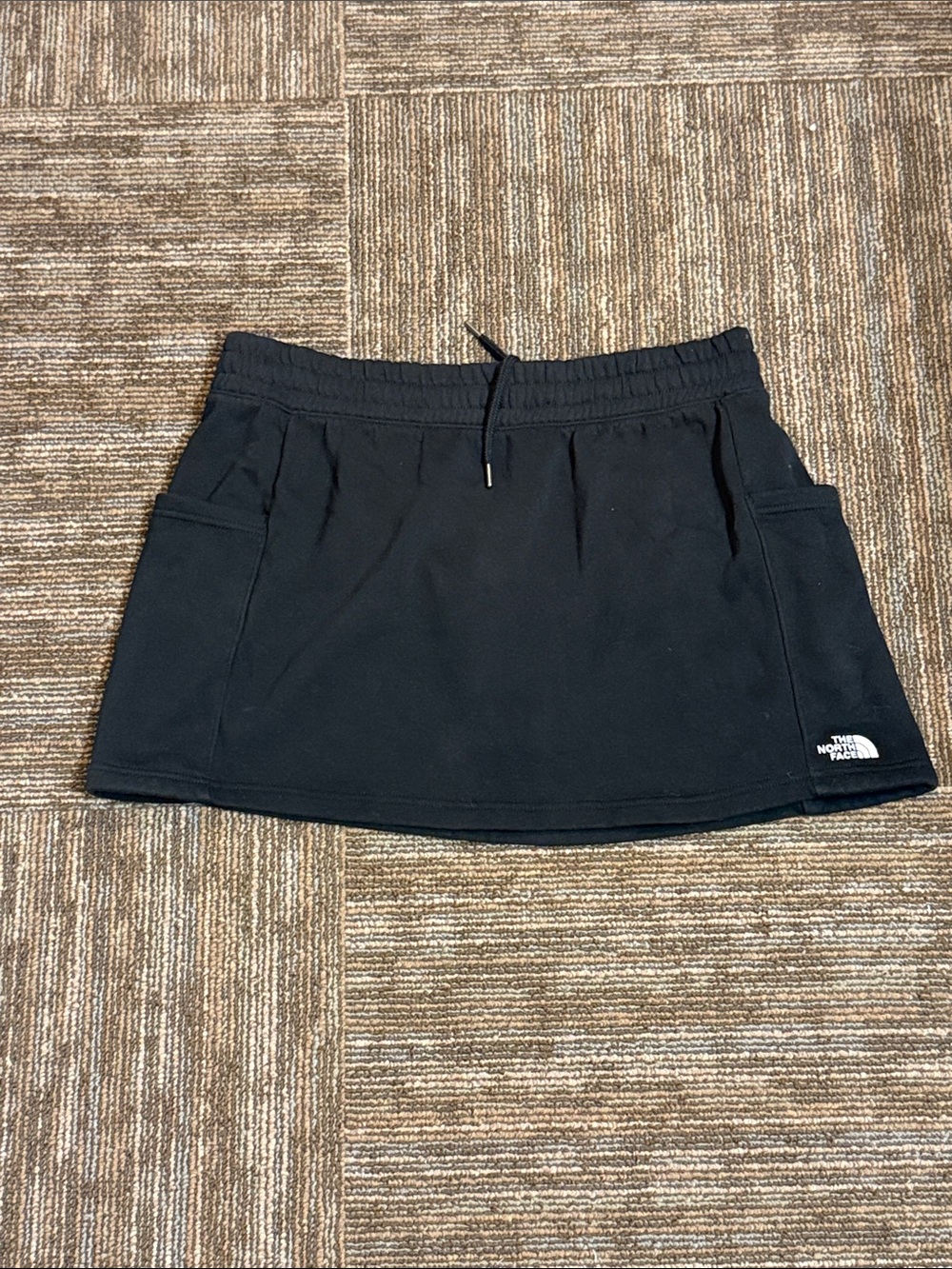 The North Face Black Fleece Mini Skirt with Pockets